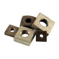 Pack of 10 Square Nuts BSW Thread