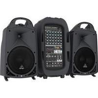 Passive PA speaker set Behringer PPA2000BT Bluetooth, Built-in mixer, incl. microphone