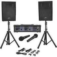 passive pa speaker set peavey audio perfomer pack incl microphone incl ...