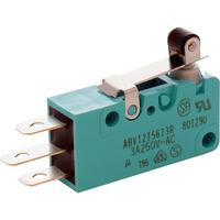 panasonic abv1215603r miniature micro switch short roller 30v dc 2