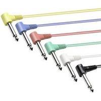 paccs 63 mm jack instrument cable multi colour jack male mono