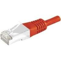 Patch Cord Rj45 Cat.6a S/ftp Red - 10 M Full Copper