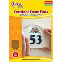 Pack Of 132 Outdoor Foam Pads