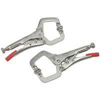 Pack Of 2 Quick Release Mini C Clamps