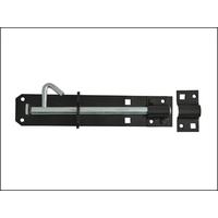 Padlock Bolt Black Powder Coated 200mm (8in)