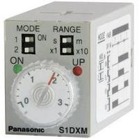 Panasonic S1DXMM4C10HDC24V-S Time Delay Relay, Timer, 4 changeover contacts. Switch on delay, Pulse (On-Start), Pulse (O