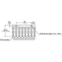 Panasonic AQHS5A Heat Sink For Semiconductor Relay