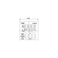 Panasonic LT4HW24J Time Delay Relay, Timer, 1 potential-free CO contact (relay) 5 varieties of delayed pickup, delayed d