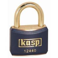 Padlock 40 mm Kasp K12440BLUA1 Gold-yellow Key