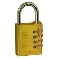 Padlock Kasp K11040 Gold-yellow Combination