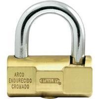 Padlock 25 mm Stanley Vorhängeschlösser 81121371401 Brass Key