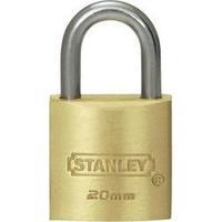 Padlock 20 mm Stanley Vorhängeschlösser 81100371401 Brass Key