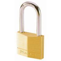 PADLOCK - BRASS KEYED ALIKE SHACKLE 64MM-PACK OF 6