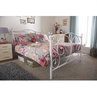 Panache Crystal Metal Bedstead W...