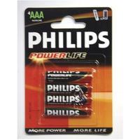 Pack Of 4 Lr3 Aaa Size Powerlife Batteries