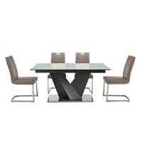 Panama Grey Dining Table and 4 Chairs