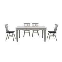 Padstow Dining Table and 4 Spindle Back Chairs