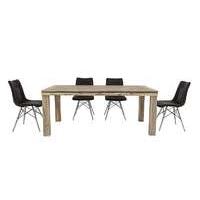 Panay Dining Table and 4 Chairs