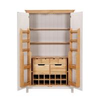 Padstow 2-Door Larder Unit Putty