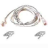 patch cable cat5e snagless utp white 15m