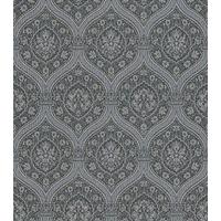 Paper Moon Wallpapers Otoman Black/Silver, 252 C03