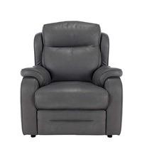 parker knoll boston leather armchair slate