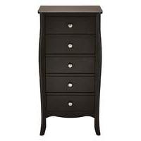 Paris 5 Drawer Narrow Chest