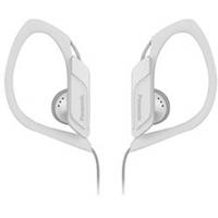 Panasonic Water & Sweat Resistant Sports Earbud Headphones White