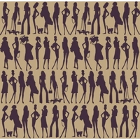 Paper Moon Wallpapers Bond Girls Champagne, 1091106