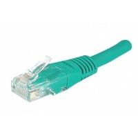 Patch cord RJ45 cat.5e U/UTP Green- 25 m Full Copper