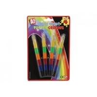 Pack Of 4 Multi-point Popper Crayon Set