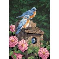 Paintsworks Paint By Numbers Garden Bluebirds Paint Set