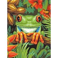 paintsworks learn to paint 9 x 12 tree frog