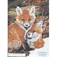 Paintsworks Learn To Paint 9\" x 12\"- Foxhole