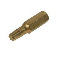 Pack Of 10 T25 Silverline Torx Gold Screwdriver Bits