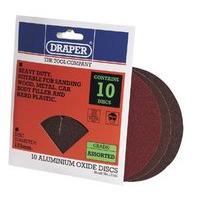 Pack Of 10 Assorted Draper Aluminium Oxide Discs