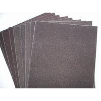 pack of 8 toolzone emery cloth sheets