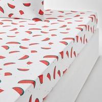 pastques printed fitted sheet