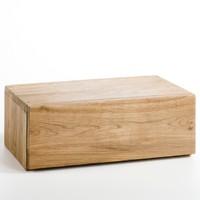 paul solid oak bedside drawer