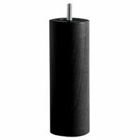 pack of 4 cylindrical bed base legs 15cm tall