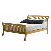 parma antique pine bedframe