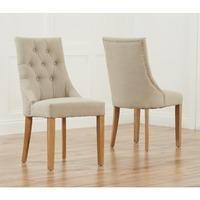 pailin solid oak dining chair