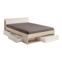 parisot most wooden bed frame acacia continental double