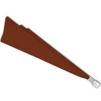 Patio Terrace Windscreen Collapsible 160 x 240 cm Terracotta