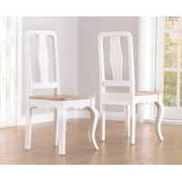 Parisian Shabby Chic Dining Chairs (Pair)