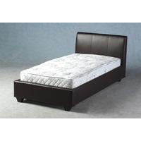 palermo modern 3ft expresso brown bed