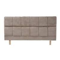 Paris Cord Headboard Small Single Seal