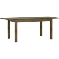 Park Lane Oak and Champagne Dining Table - Extending