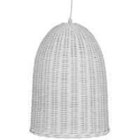 Pacific Lifestyle Wicker Bell Hanging Elec Pendant