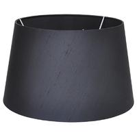 Pacific Lifestyle 40cm Black Tapered Silk Shade